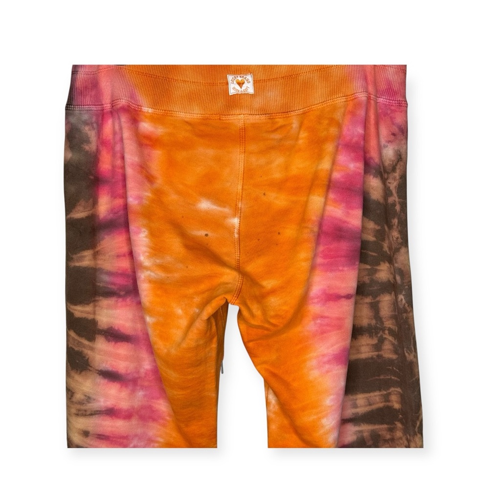 Vintage Y2K: Lucky ✌︎︎ Tie Dye Big Sweatpants ✌︎︎ Multi High Dye ✌︎︎ Made in USA - Picture 4 of 16